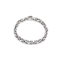 Bracciale Giovanni Raspini Uomo Bizantina Quadra in Argento 11064L - 11064L